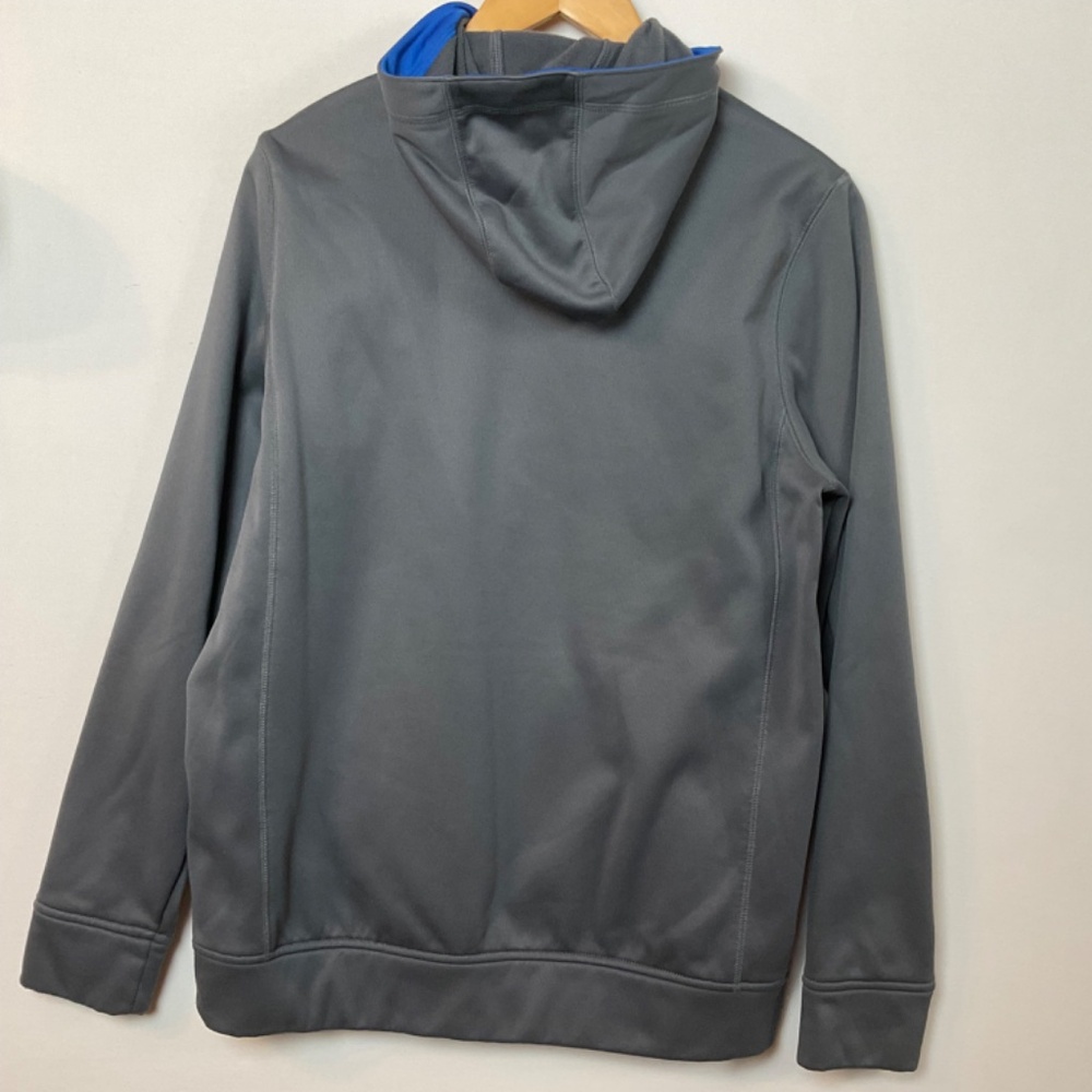 📦Adidas kids gray blue Hoodie Fair Cond. youth XL 18- CLEARANCE PRICED - Picture 6 of 11